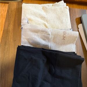 Black and Gray Leggings active wear